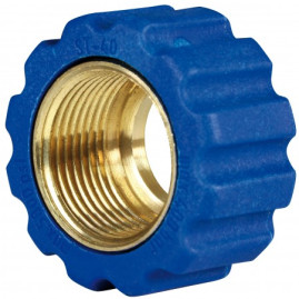 Гайка накидная R+M (D16.4мм, 1/2F, 400бар, синий)
