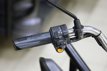 Трицикл электрический Rutrike Гибрид 1500 60V1000W (темно-серый)