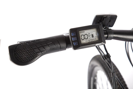 Электровелосипед Eltreco XT 600 D (черно-синий)