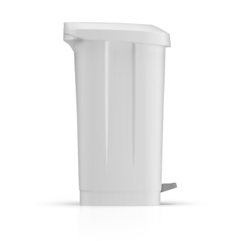 Контейнер TTS MOJI (50л, педаль, этикетки, белый)