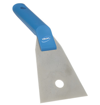 Скребок Vikan (90мм, синий, нерж.сталь)