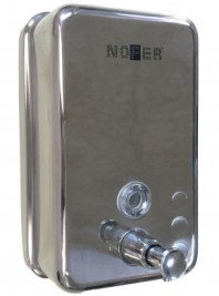Диспенсер для мыла Nofer 03041.B (нерж, глянц)
