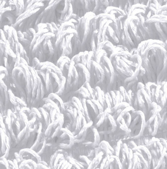 Моп с держателями TTS Microriccio (40х13см, микрофибра, белый)