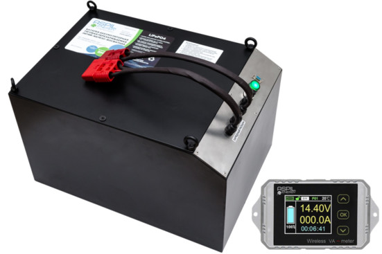 Тяговый аккумулятор ASPIL (24В, 180Ач, LiFePO4)