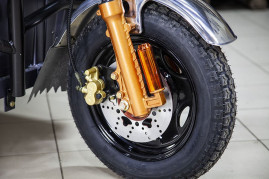 Трицикл электрический Rutrike Гибрид 1500 60V1000W (синий)