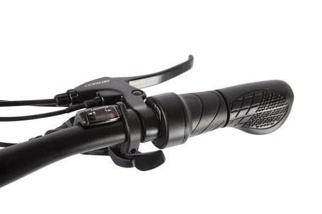 Электровелосипед Eltreco XT 600 D (черно-красный)