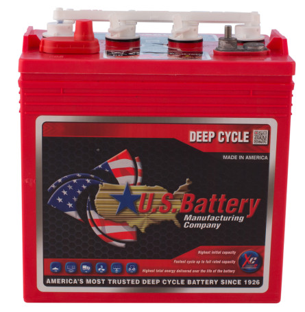 Тяговый аккумулятор U.S. Battery US 8VGC XC2 (8В, 138Ач, кислота)