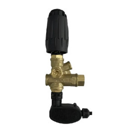 Регулятор давления TOR V-3 (310бар, 40л/мин, 3/8г-г, By-pass 3/8г, микр)