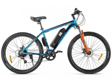 Электровелосипед Eltreco XT 600 D (сине-оранжевый)