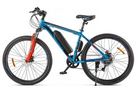 Электровелосипед Eltreco XT 600 D (сине-оранжевый)