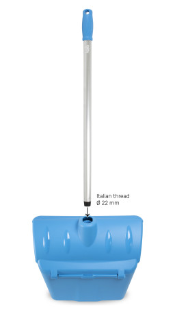 Совок IGEAX (270х330х970мм, синий)