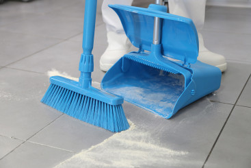 Совок IGEAX (270х330х970мм, синий)