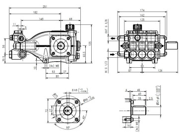 Насос высокого давления HAWK AQUA 1520RN (1450 об/мин)
