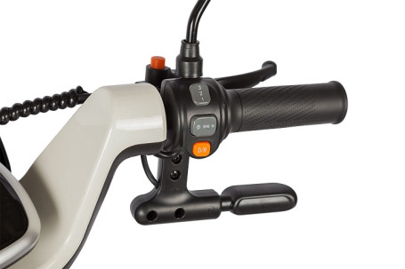 Трицикл электрический Rutrike Gelbert Ogma (48/60V, 650W, бело-красный) (0000252-3120)