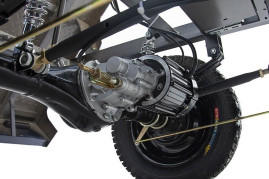 Трицикл электрический Rutrike D4 1800 60V1200W (темно-серый)