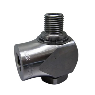 Переходник угловой 1/4ш-М22ш (нерж, вращ) TOR