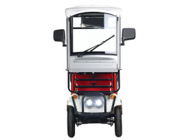 Трицикл электрический Rutrike Gelbert Lich 48V/60V 600Вт (красный)
