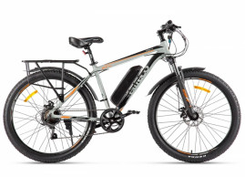 Электровелосипед Eltreco XT 800 new (серо-черный)