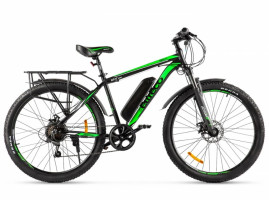 Электровелосипед Eltreco XT 800 new (черно-зеленый)