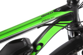Электровелосипед Eltreco XT 800 new (черно-зеленый)