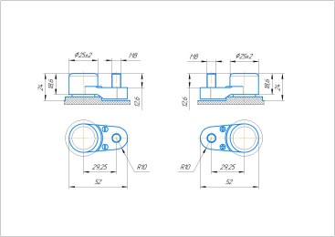 Тяговый аккумулятор Ventura FFT 06 270 (6В, 270Ач, WET)