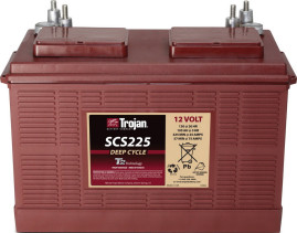 Тяговый аккумулятор Trojan SCS225 (12В, 105Ач, Acid)