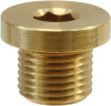 Заглушка 1/4"ш R+M (150бар, лат)