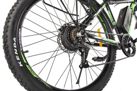 Электровелосипед Eltreco XT 800 new (сине-оранжевый)