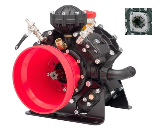 Мембранный насос AR 1604 AP C/SP (BlueFlex, 50 бар, 153 л/мин, ВОМ 1&quot;⅜-полый вал 40 мм)