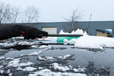 Щетка для снега Vikan (490мм, черный)