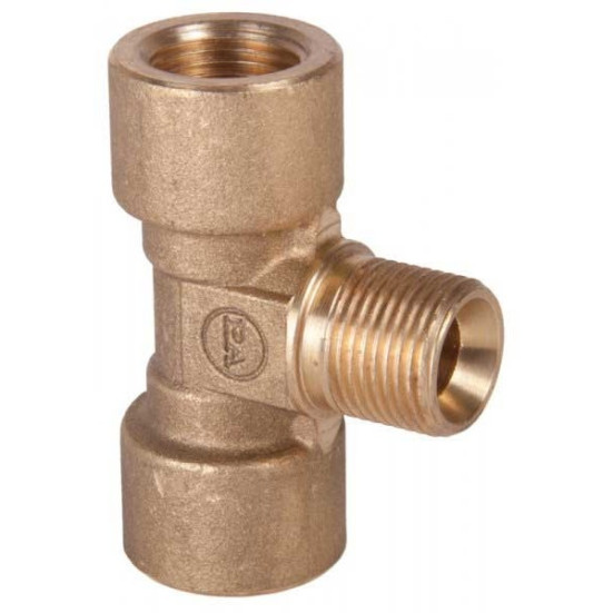 Тройник 3/8&quot;г-1/4&quot;г-3/8&quot;ш PA (350бар, лат)