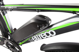 Электровелосипед Eltreco XT 850 new (черно-зеленый)