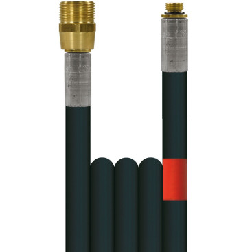 Шланг для канализации (20м, 1SN-DN06, М22х1.5ш-1/4"ш, 350бар) TOR
