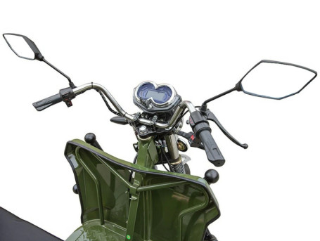 Трицикл электрический Rutrike D4 Next 1800 60V1500W (зеленый)