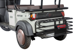 Трицикл электрический Rutrike Gelbert Sarin (48/60V, 1000W, серо-белый)
