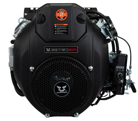 Двигатель бензиновый Zongshen ZS GB 750 EFI (30 л.с, Д вала 28,575мм)