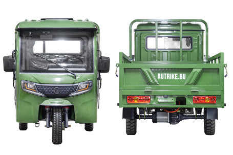  Трицикл электрический Rutrike Фактор 2600 60V2000W (черный матовый)