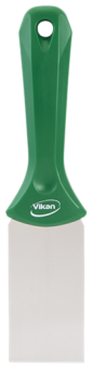 Скребок ручной Vikan (50мм, нерж, зеленый)
