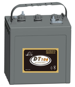 Тяговый аккумулятор LEOCH DT 106 (6В, 225Ач, WET)