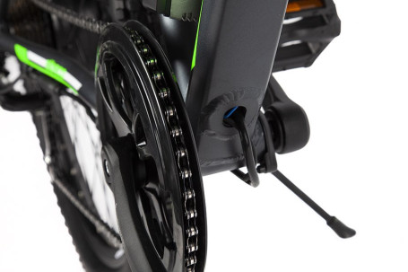 Электровелосипед Eltreco XT 850 new (серо-зеленый)