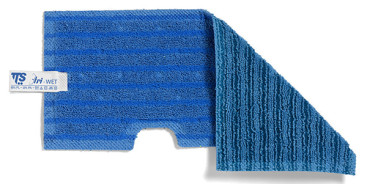 МОП двухсторонний TTS (47х18.5см, микрофибра, синий)