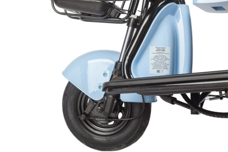 Трицикл электрический Rutrike Gelbert Vega (48/60V, 600W, красный) (0000136-3066)