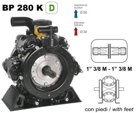 Мембранный насос Comet BP280 D (20 бар, 248 л/мин, ВОМ 1"3/8)