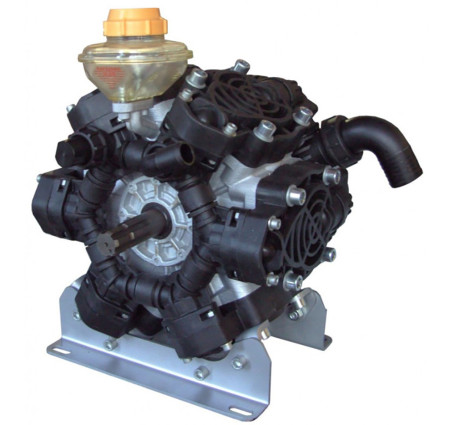 Насос мембранный Bertolini POLY 2400.1 VD (15бар, 388л/мин, ВОМ 1&quot;3/8,Duramax)