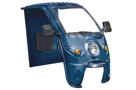Кабина для грузового трицикла Rutrike (темно-синий матовый)