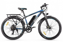 Электровелосипед Eltreco XT 850 new (серо-синий)