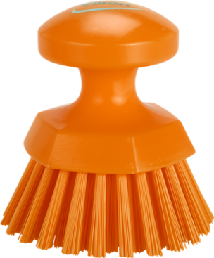 Щетка ручная круглая Vikan (d110мм, оранжевый)