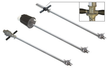 Держатель моечной головки МI85 (915мм, 22л/мин, 140бар, 90гр, нерж, вх.3/4&quot;г)