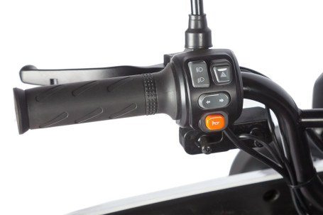 Трицикл электрический Wanshida DOUHAO (60V, 800W, черно-серый) (0000294-3068)