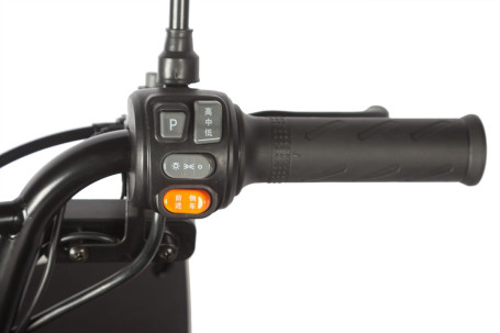 Трицикл электрический Wanshida DOUHAO (60V, 800W, черно-серый) (0000294-3068)